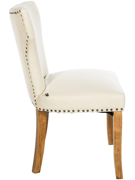 2 étkezőszék szett Zadar szövet antik-light, krém