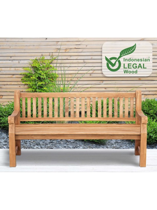 Teak pad Jackson V2 180 cm, teak