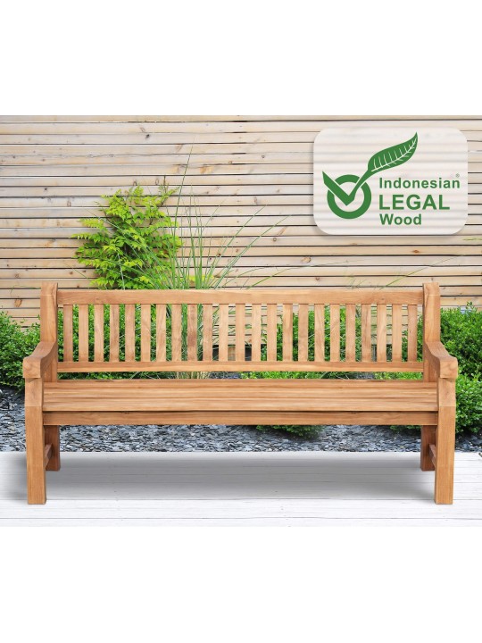 Teak pad Jackson V2 200 cm, teak