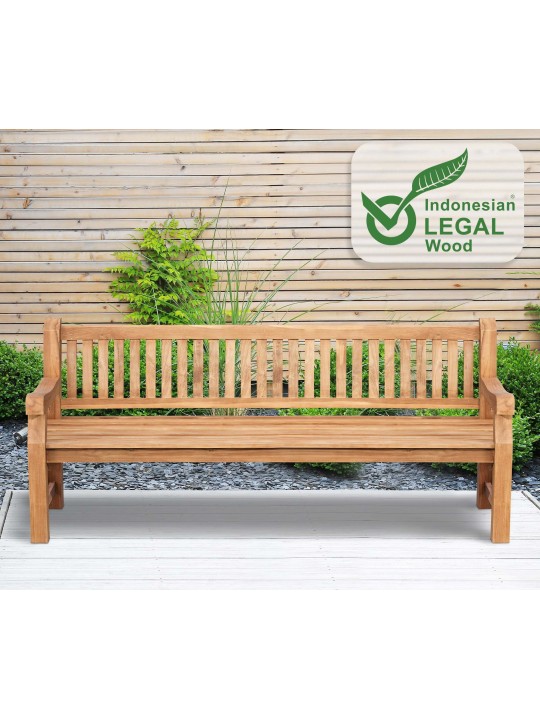 Teak pad Jackson V2 220 cm, teak