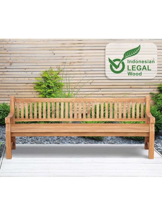 Teak pad Jackson V2 240 cm, teak