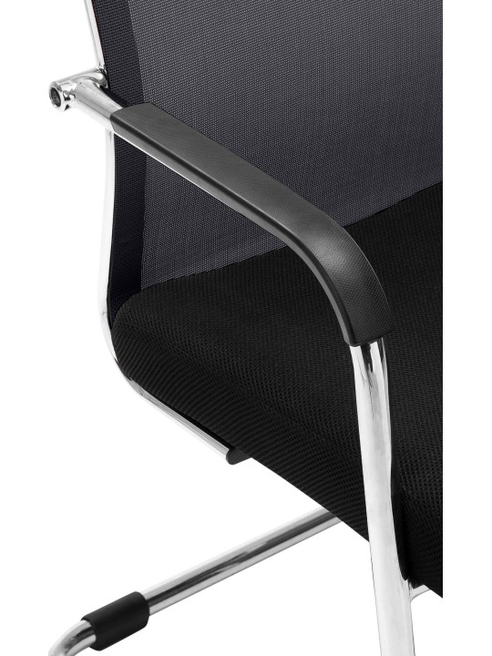 Brenda látogatói szék, fekete