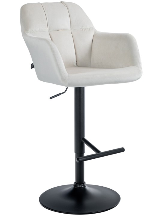 Bárszék Natoma bársony, krém