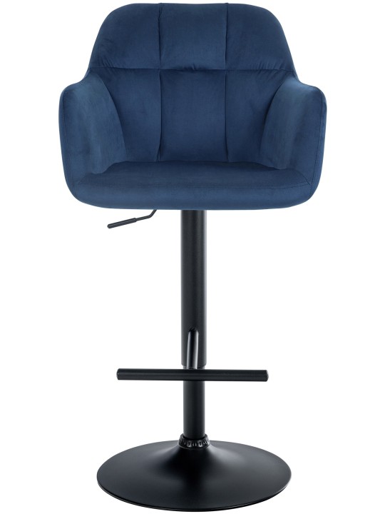 Bárszék Natoma bársony, kék