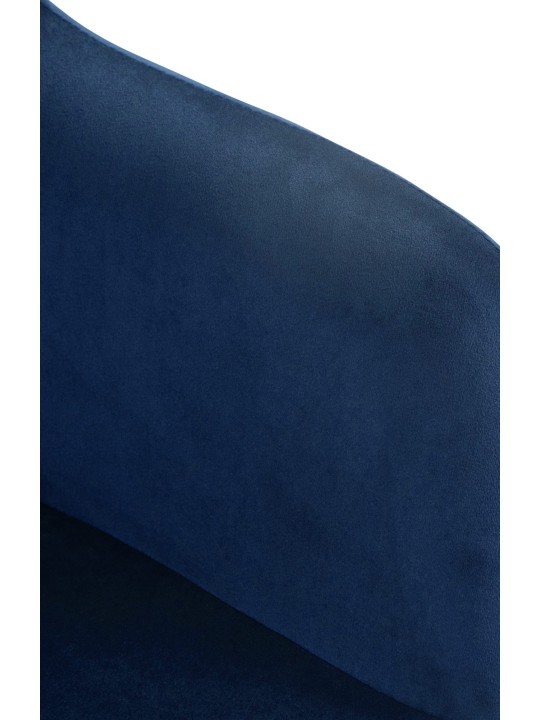 Bárszék Natoma bársony, kék