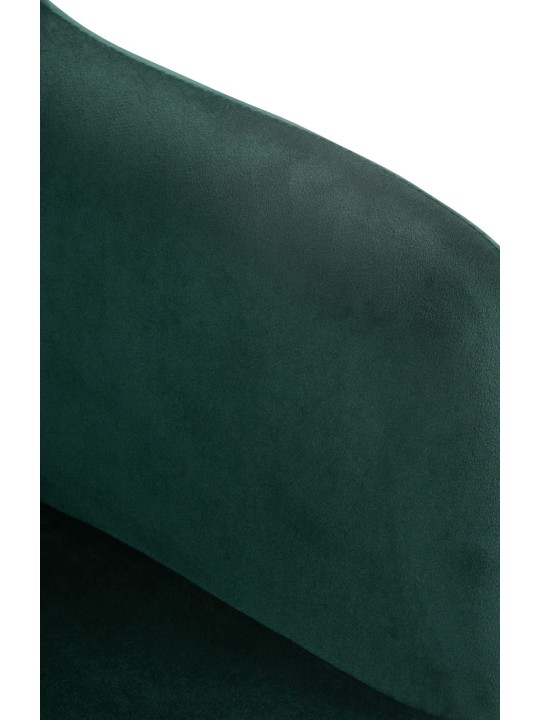 Bárszék Natoma bársony króm, zöld