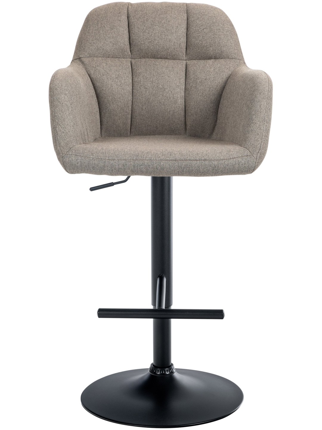 Bárszék Natoma szövet, taupe