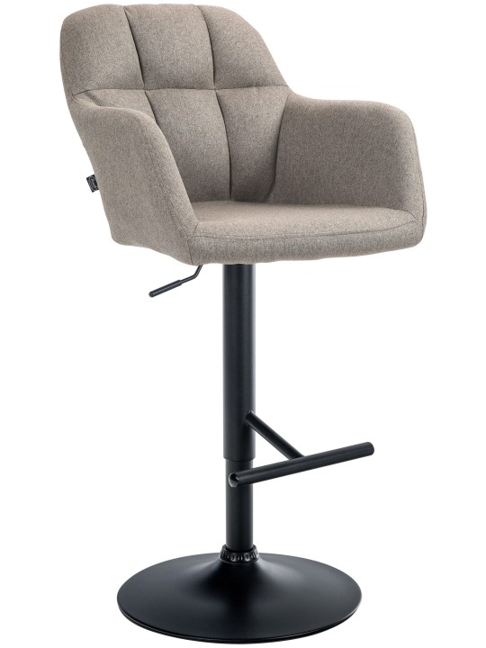 Bárszék Natoma szövet, taupe