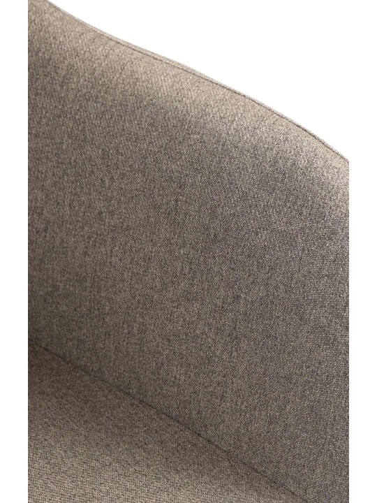 Bárszék Natoma szövet, taupe