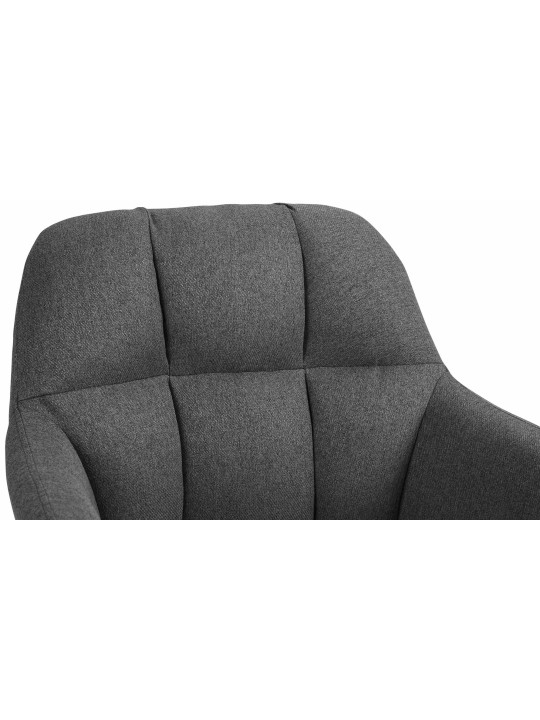 Bárszék Natoma szövet, sötétszürke