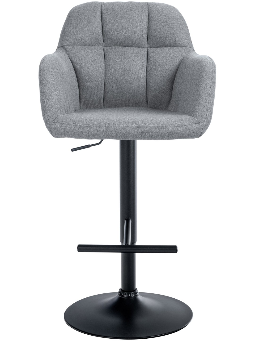 Bárszék Natoma szövet, szürke