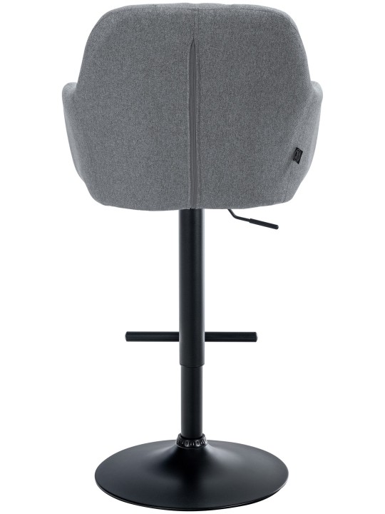 Bárszék Natoma szövet, szürke