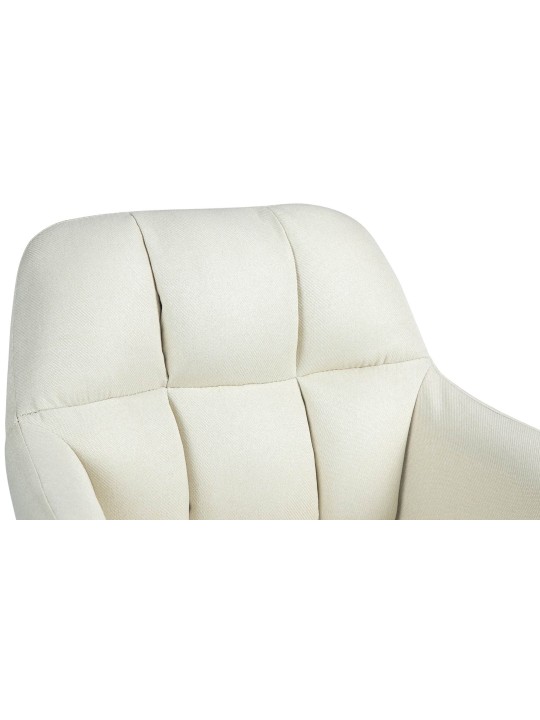 Bárszék Natoma szövet króm, krém