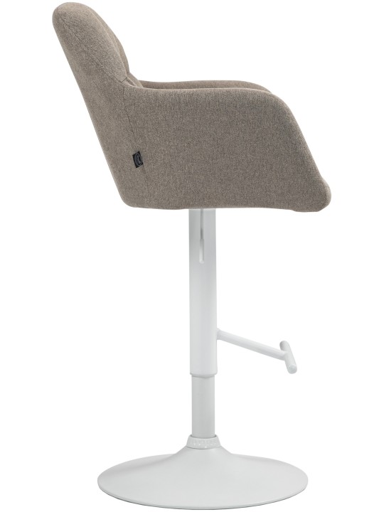 Bárszék Natoma szövet, taupe