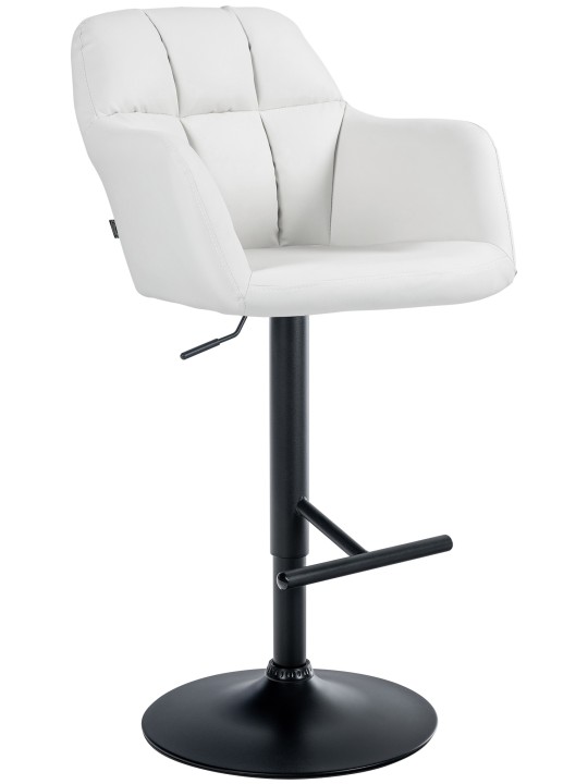 Bárszék Natoma műbőr, fehér