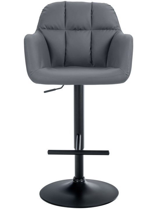 Bárszék Natoma műbőr, szürke