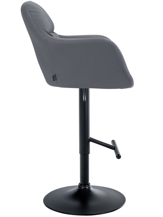 Bárszék Natoma műbőr, szürke