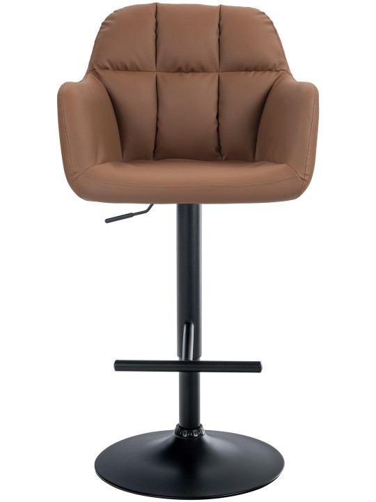 Bárszék Natoma műbőr, világosbarna