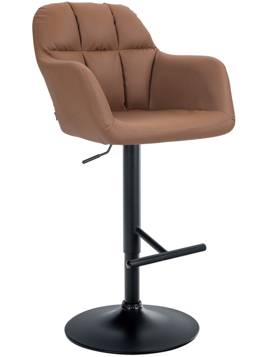 Bárszék Natoma műbőr, világosbarna