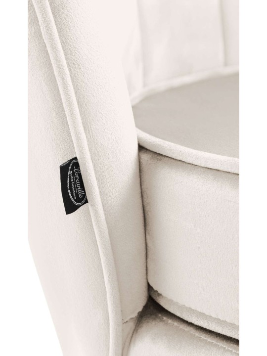 Szék Rosita bársony, krém