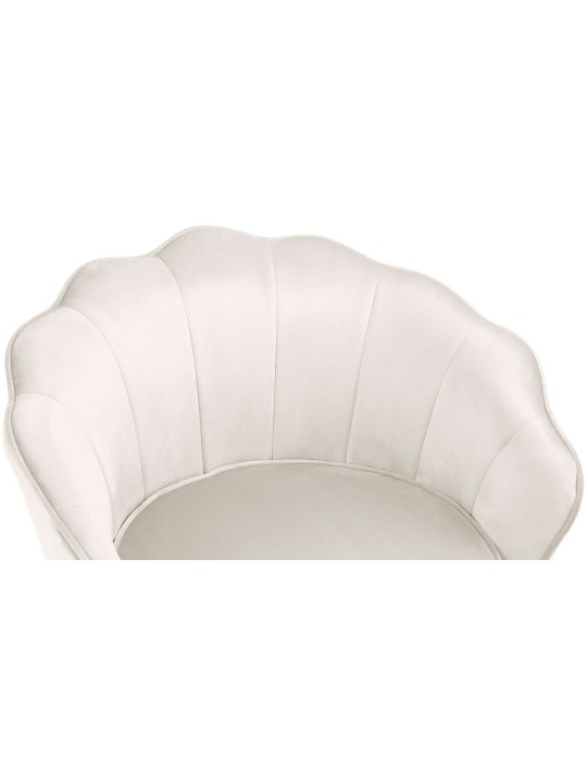 Szék Rosita bársony, krém