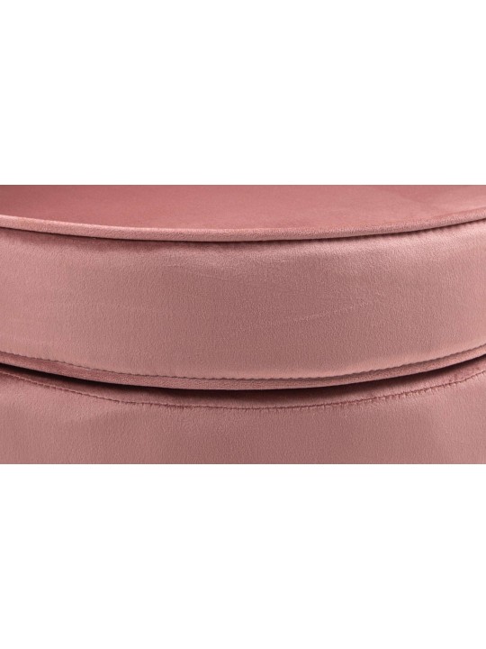 Szék Rosita bársony, rózsaszín