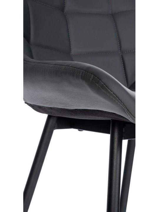 Weston műbőr bárszék, szürke