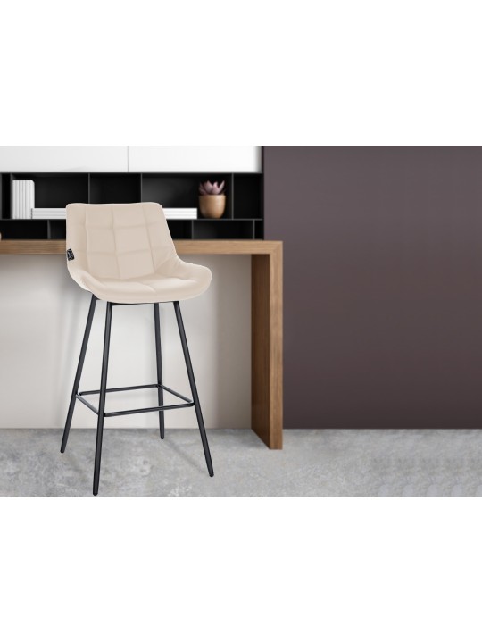 Weston műbőr bárszék, krém