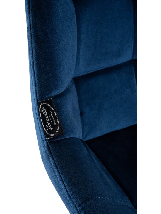 Bárszék Weston bársony, kék Bárszék Weston bársony, kék