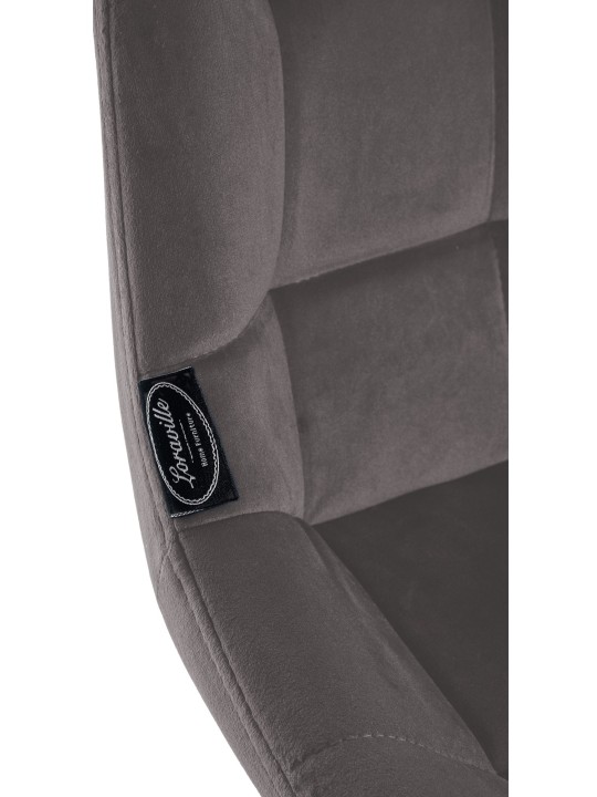 Bárszék Weston bársony, szürke Bárszék Weston bársony, szürke