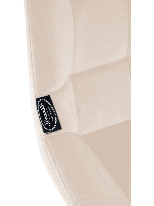 Bárszék Weston bársony, krém Bárszék Weston bársony, krém