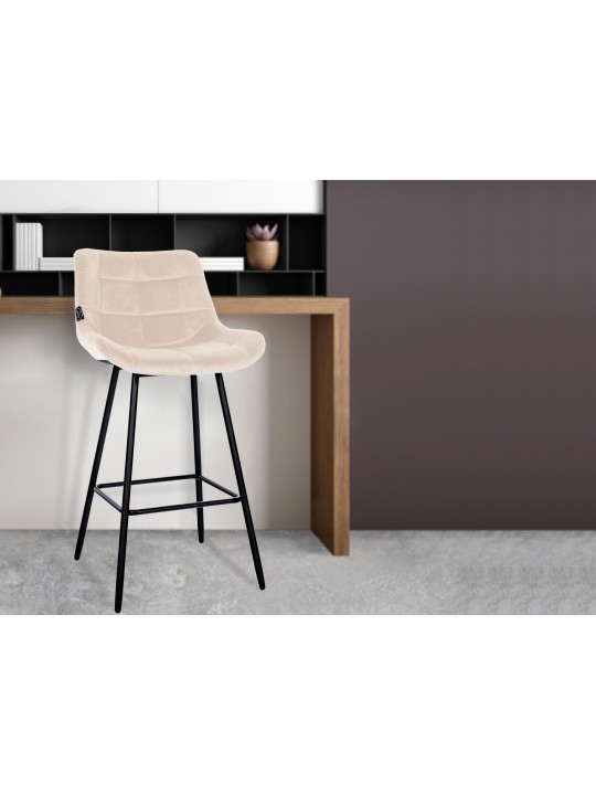 Bárszék Weston bársony, krém Bárszék Weston bársony, krém