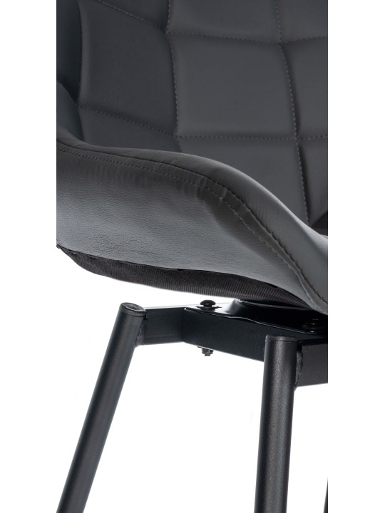 Bárszék Weston forgatható műbőr, szürke