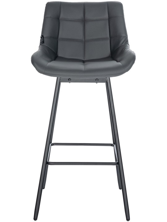 Bárszék Weston forgatható műbőr, szürke