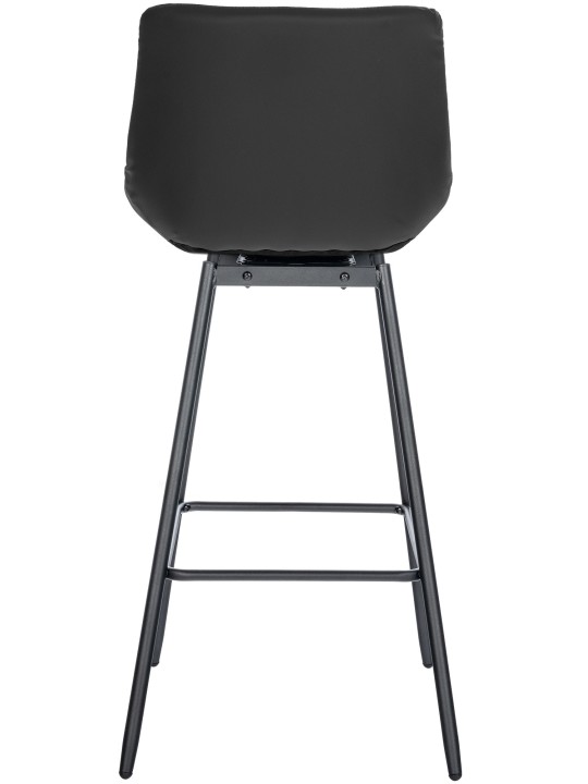 Bárszék Weston forgatható műbőr, fekete