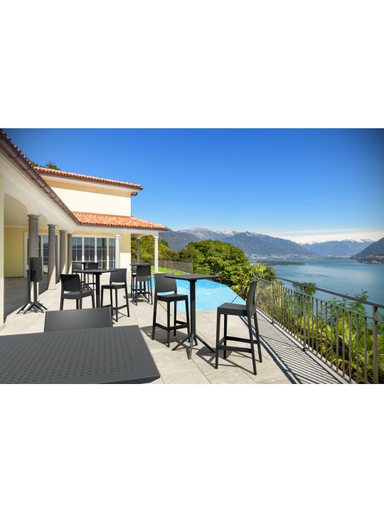 Maya bárszék, fekete