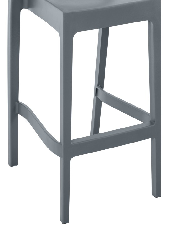 2 db Maya bárszék szett, sötétszürke