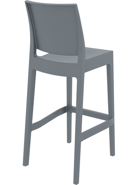 2 db Maya bárszék szett, sötétszürke