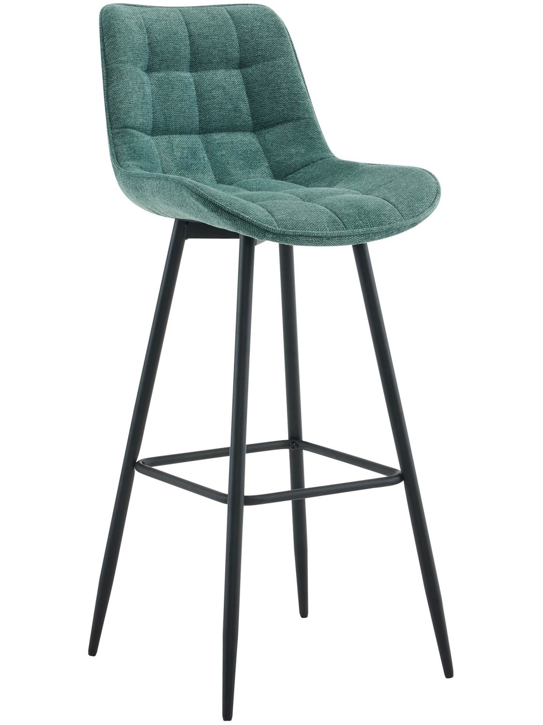 Dartford szövet bárszék, zöld