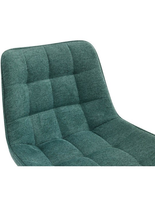 Dartford szövet bárszék, zöld