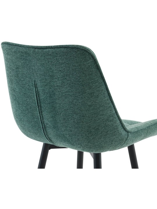 Dartford szövet bárszék, zöld