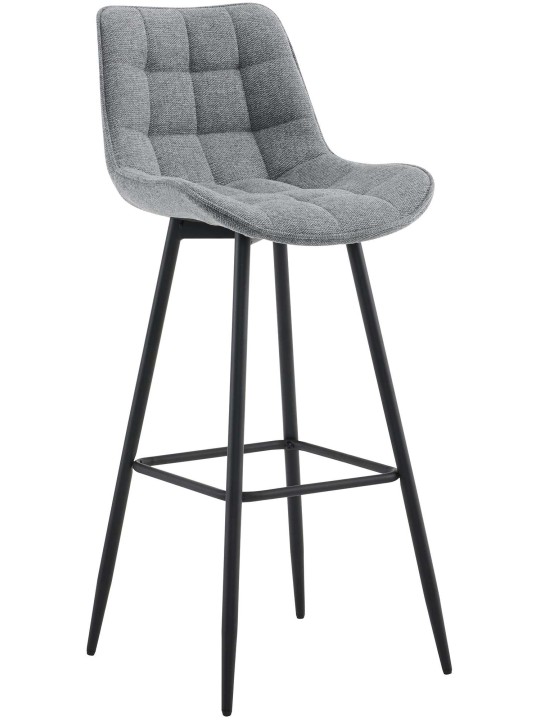 Dartford szövet bárszék, szürke