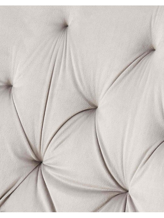 Wallace bársony étkezőszék, szürke