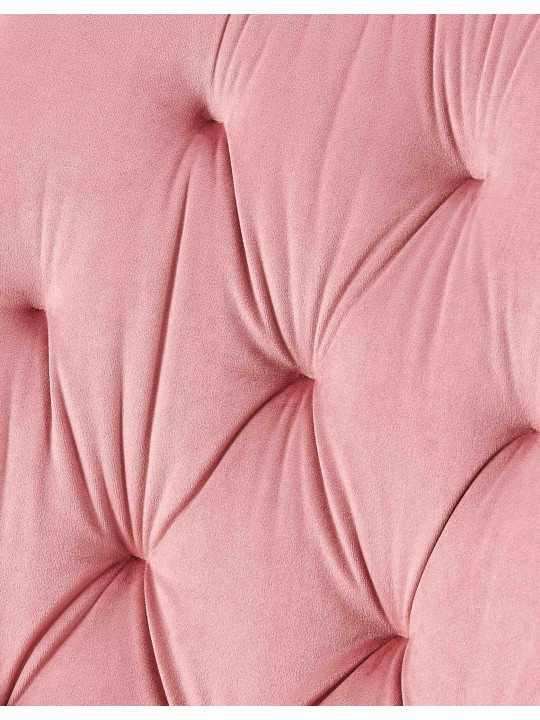 Wallace bársony étkezőszék, rózsaszín