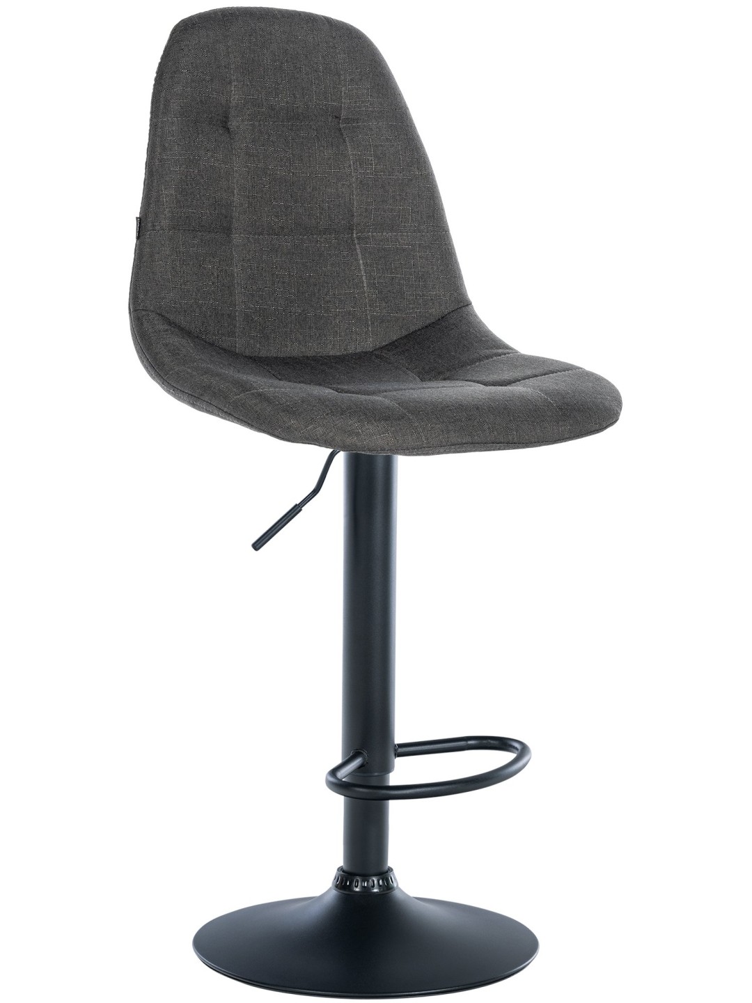 Bárszék Elmore szövet B, sötétszürke