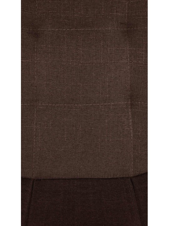 Bárszék Elmore szövet C, barna