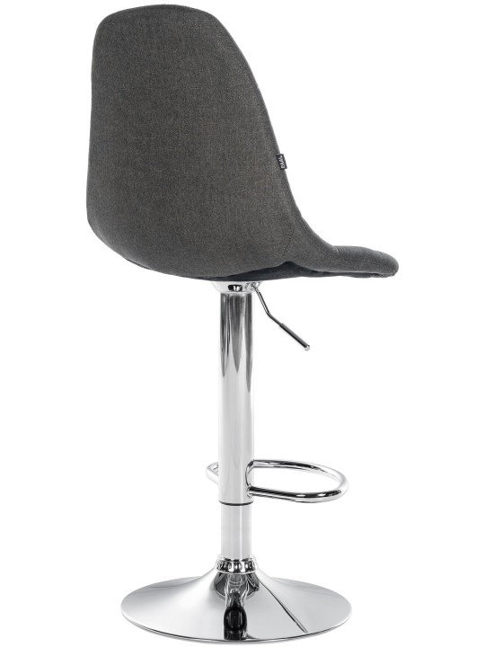 Bárszék Elmore szövet C, sötétszürke