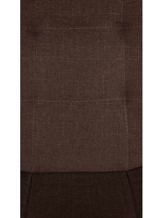 Bárszék Elmore szövet W, barna