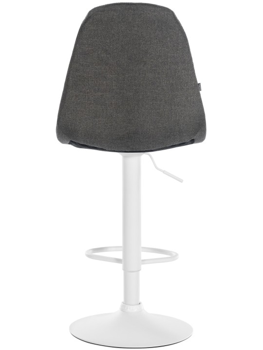 Bárszék Elmore szövet W, sötétszürke