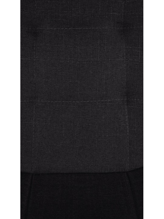 Bárszék Elmore szövet B, fekete